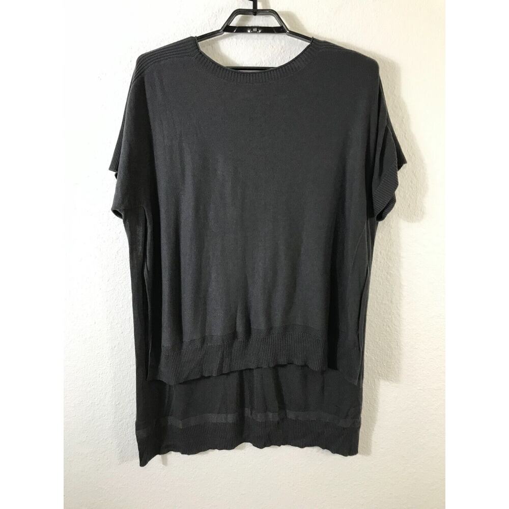 Lululemon Be At Ease Poncho Womens‎ One Size Graphite Gray Cashmere Blend